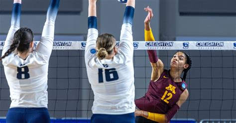 Gophers sweep Utah State in first round of NCAA volleyball tournament